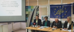 U Bosiljevu održana konferencija za medije i predstavljanje projekta &quot;LIFE DINALP BEAR&quot;